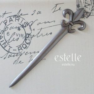 Brevkniv med fransk lilja