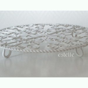 Karottunderlägg, vitt