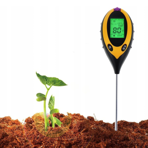 pH-mätare jord Yellow 4-i-1