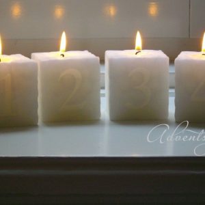 Adventsljus, vita