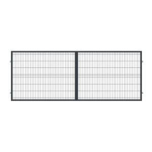 Sandön Dubbelgrind – Säkerhet och Stil för Din Uteplats