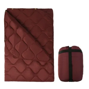 Multifunktionell campingfilt med knappar