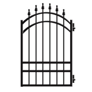 Enkelgrind/gånggrind av smide Alnön 93,8 cm