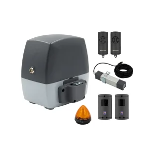 HÖRMANN LineaMatic H motor till skjutgrind 10 m 800 kg + fotoceller med lampa + 2 fjärrkontroller