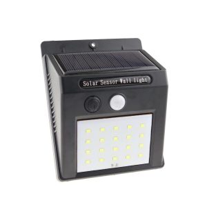 LED Belysning med solpanel (2 sensor inbyggt)