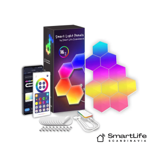 WiFi Hexagon belysning 10-Pack