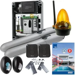 Motor till grind NICE WINGO 5000 – upp till 7 m (2 × 3,5 m) / för inbyggda grindar, 230 V