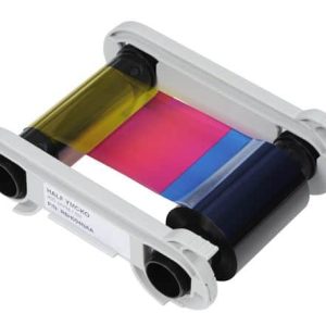 Färgband  Evolis R5H004NAA YMCKO Half Panel Colour Ribbon (400 Prints)
