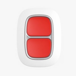 Ajax DoubleButton Överfallsknapp Dubbeltryck trådlös Vit