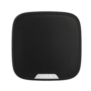 Ajax StreetSiren Siren utomhus trådlös Svart