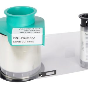 Evolis LPS034NAA 0.5mil Clear Smart Cut Patch Ribbon (600 prints)