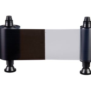 Evolis R3012 KO Black Ribbon with Overlay (500 Prints)