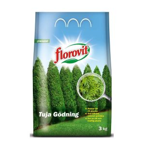 Florovit Thuja gödning 3 kg – Professionell näring för tät häck