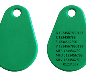Kombitagg EM4200/Mifare1k Std.Nr Grön Uranus Plus