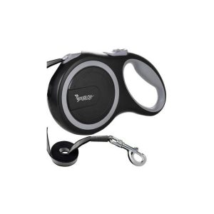 Hundkoppel 5 m – starkt flexikoppel med säker låsmekanism