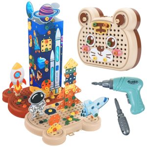 3D Byggsats Rymdäventyr för Barn