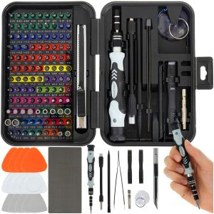 133-i-1 precisionsskruvmejselset med 108 CRV bits  Magnetmatta & elektroniktillbehör