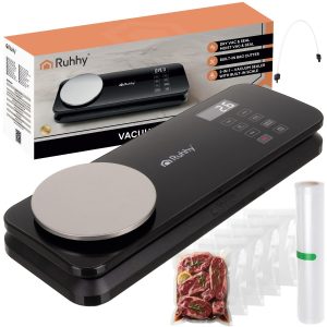 2-i-1 Vakuumförslutare med Inbyggd Vågsensor