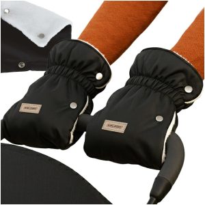 Vintervärmande handmuffar för barnvagn och pulka