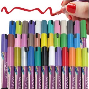 Akrylpennor Pro Art 36-pack