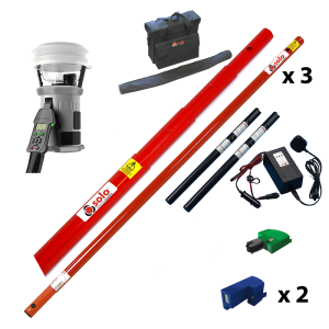 Provkit Testifire 2001 provningshöjd 9,3 m (Värme + CO + Rök) – Väskor