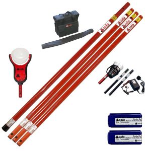 Solo 311 – Solo 365 kit  provningshöjd  7,3 m – Rök + Värme – Extra ES3 & Väskor
