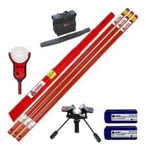 Solo 323  provningshöjd  9,3 m – Rök – Extra ES3, Nedtagare & Väskor