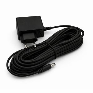 Strömadapter 12V 2A – 5m Kabel – Svart