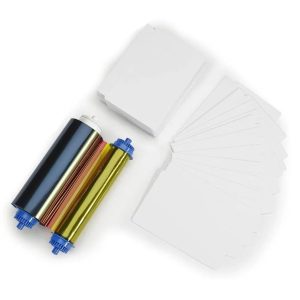 Zebra 106000-10L Media Kit (400 Cards + 400 YMCO Prints)